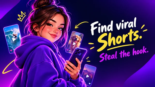 HooksterAIBot: find viral Shorts and borrow the hook